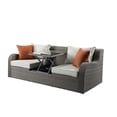 thumbnail image 3 of Patio Sofa with Loose Cushions / Convertible Design for Different Seating Needs, 3 of 7
