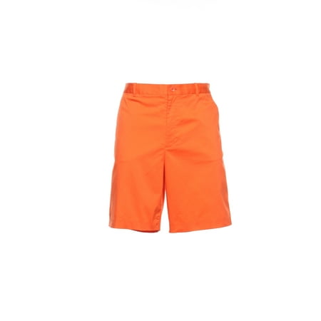 Ralph Lauren Flat Front Shorts - POLO by Ralph Lauren Men's Orange Flat Front Walking Shorts
