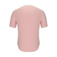 thumbnail image 3 of Mens Textured T-Shirts Casual Knitted Short Sleeve Crewneck Tops Summer Loose Fit Waffle Pullover Tees Blouses 2026, 3 of 5