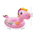 thumbnail image 4 of Flotador Inflable para Alberca The Baby Shop Dinosaurio con agarraderas Rosa -, 4 of 6