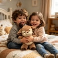 thumbnail image 3 of Almohada de peluche para dormir, aliviar el estrés y brindar comodidad: una linda almohada con forma de muñeco para niños y adultos, suave y peluda, ideal para la cama, el sofá o el estudio., 3 of 5