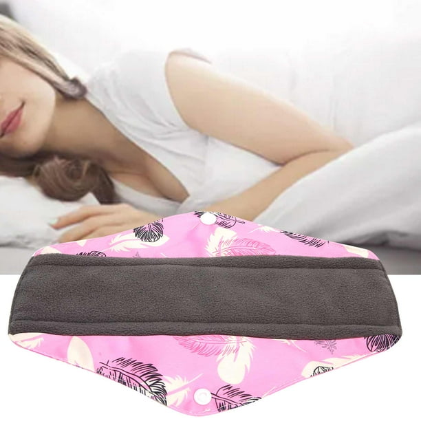 Almohadillas Sanitarias De Tela, Almohadillas Sanitarias Reutilizables De Carbón De Bambú Reutilizables Para El Hogar