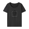 thumbnail image 1 of Camiseta de mujer con cuello redondo, ligera, de verano, para el trabajo, senderismo, regalo para mujer L, 1 of 7