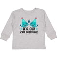 thumbnail image 3 of Inktastic 2nd Birthday Twins Party Boys or Girls Long Sleeve Toddler T-Shirt, 3 of 5