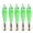 Green, variant on LICEWO 5pcs Squid Jig Hooks Glow Blowing Tube Fishing Hook Squid Catcher Hard Baits