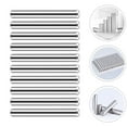 thumbnail image 1 of WHAMVOX 10pcs Shelf Supports Stainless Steel Dowel Pin Silver Sleek Design Home Improvement, 1 of 8