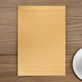 thumbnail image 4 of OULII Vintage Lined Kraft Writing Paper Light Brown Retro Stationery for Office Letters and Personal Notes, 4 of 8