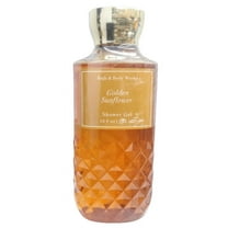 Bath & Body Works Golden Sunflower Foaming Shower Gel for Dryness with Aloe, 10 fl oz
