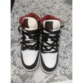 thumbnail image 1 of Size 7 - A i r-Jor-dan 1 Mid Black Gym Red, 1 of 4