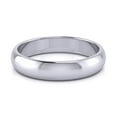 thumbnail image 3 of SuperJeweler 925 Sterling Silver 4MM Ladies and Mens Wedding Band For Women and Men, 3 of 3