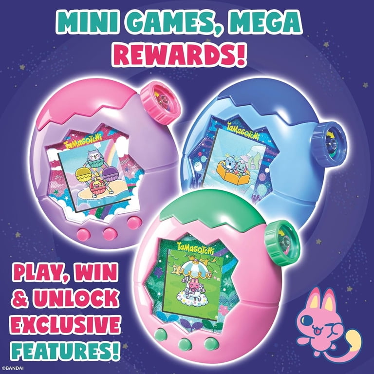 まりさん　BANDAI Tamagotchi Paradise Tamagotchi Paradise - Blue Water Digital Pet - Walmart.com