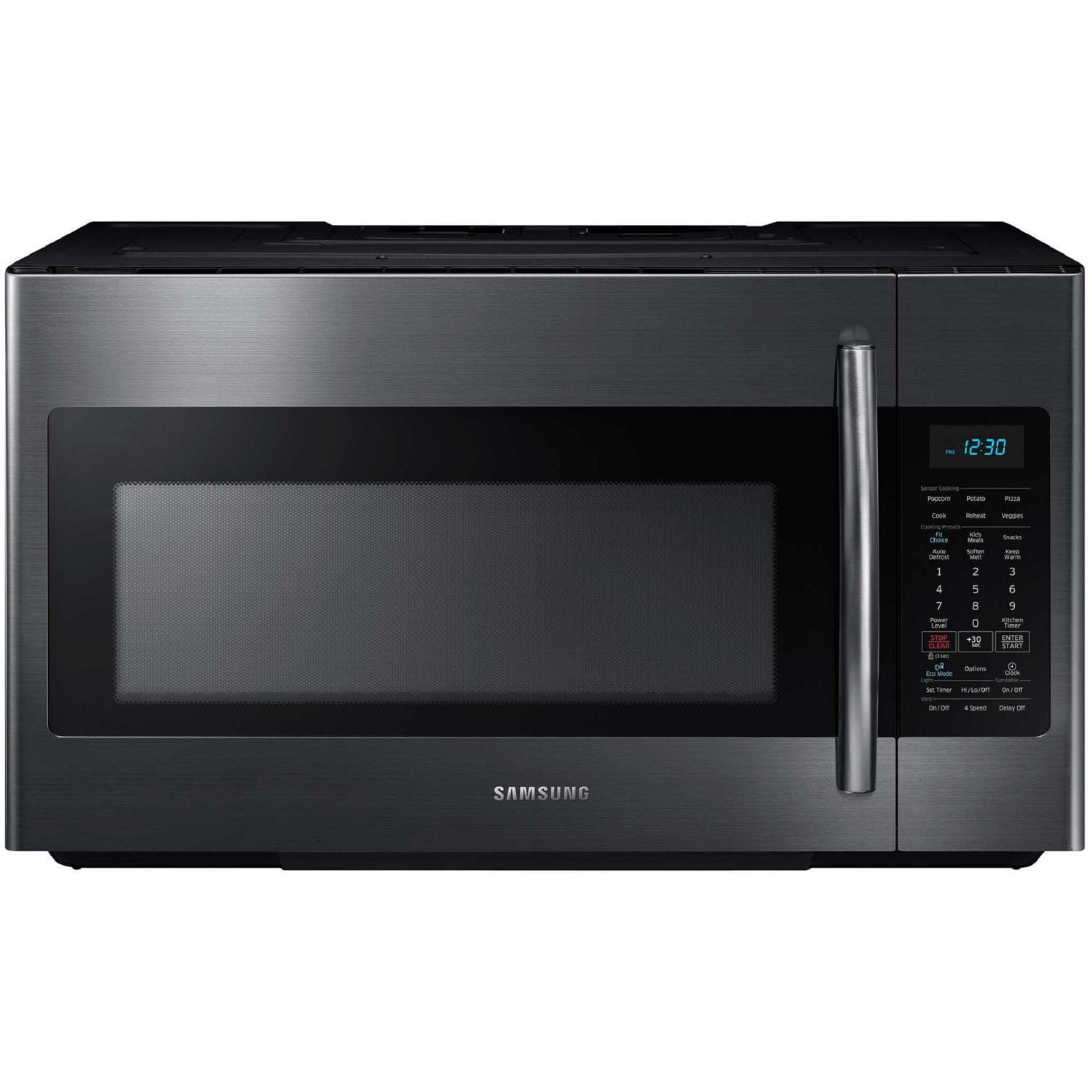 Samsung 1.8 Cu. Ft. Over-the-Range Microwave - Black Stainless