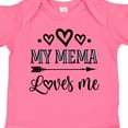 thumbnail image 4 of Inktastic My Mema Loves Me Girls Girls Baby Bodysuit, 4 of 5