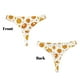 thumbnail image 3 of Balery Pumpkin Maple Leaves Tangas de Algodón para Mujer con Estampado – Ropa Interior Sexy, Transpirable, G-string-Small, 3 of 6