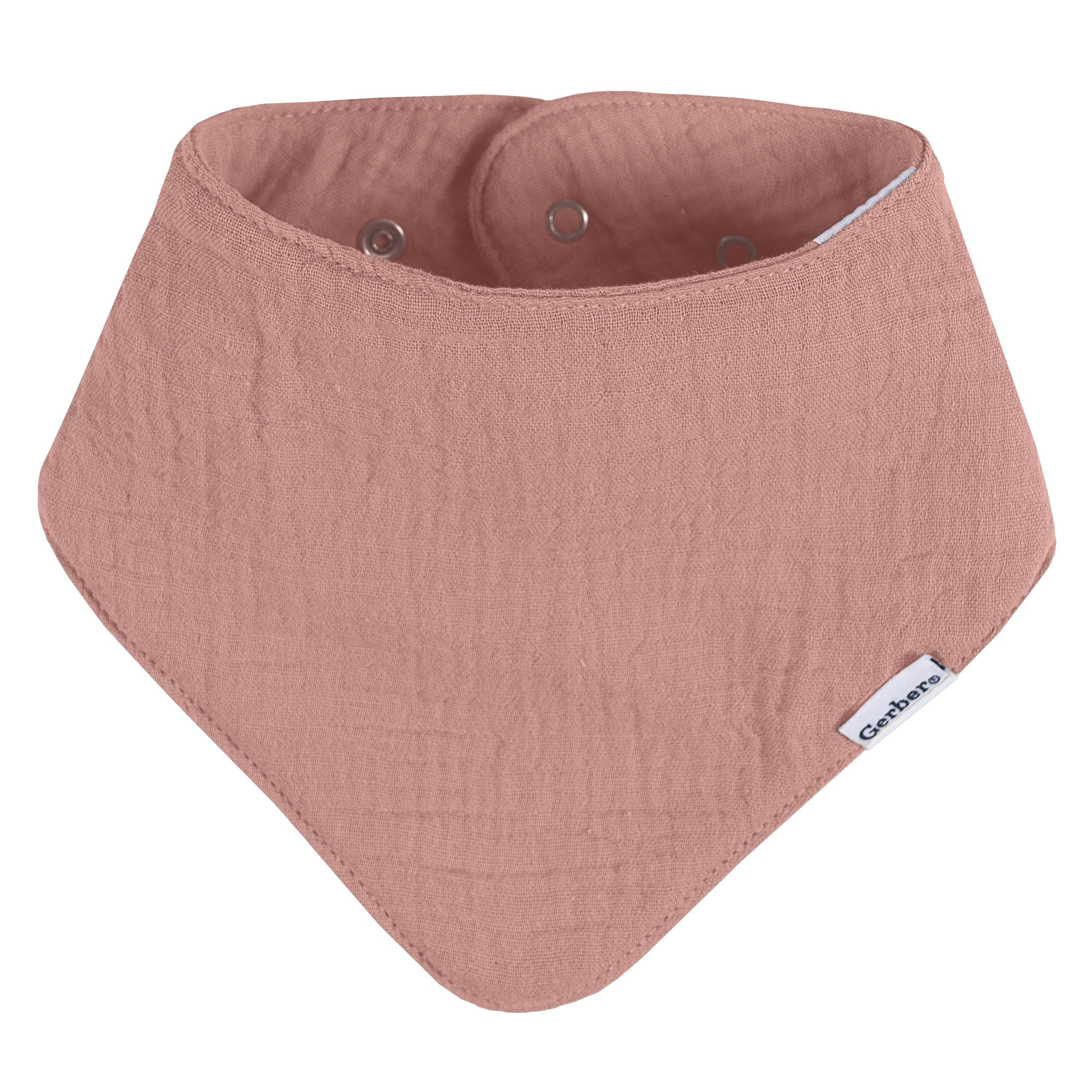 Gerber Baby Neutral Muslin Bandana Bibs, 10-Pack, One Size
