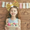 thumbnail image 4 of Wovilon Easter Kids Holiday Dress Up Party Hair Bands Headbands Party Dress Up Bunnys Ears Headpieces, 4 of 6
