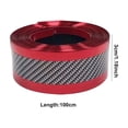 thumbnail image 1 of Vwrxbz Car Sticker Carbon Fiber Rubber DIY Door Sill Protector Guard Strip for Scratch Protection, 1 of 8
