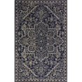 thumbnail image 1 of Bashian R129-NV-2.6X8-HG350 Bashian Greenwich Collection Contemporary Wool & Viscose Hand Tufted Area Rug, Navy - 2 ft. 6 in. x 8 ft., 1 of 1