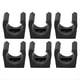 thumbnail image 1 of Abrazadera para Tacos de Billar, Juego de 6 Accesorios de Almacenamiento de Mini Varilla de Soporte Único de Billar de Plástico, 1 of 5
