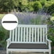 thumbnail image 4 of 2pcs Impermeable Banco de jardín Patio Asiento Cojines Cojín Columpio Loveseat 3 plazas CUTICAT cojín del asiento del banco, 4 of 8
