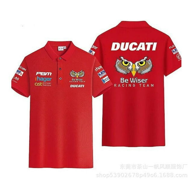 Racing Polo Short Sleeve Men, F1 Racing Polo Shirt, Comfortable, Wear-resistant, Anti-static-Youyoupin