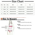 thumbnail image 3 of ylioge Womens Bikini Sets Two Piece Built in Bras Bathing Suits Ladies Trendy Solid Color High Waisted Thongs Separates Beach Swimsuits, 3 of 6
