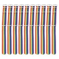 thumbnail image 1 of Miangastore 10Pcs Colorful Bracelets Creative Hand Chain Creative Rainbow Bracelets, 1 of 8