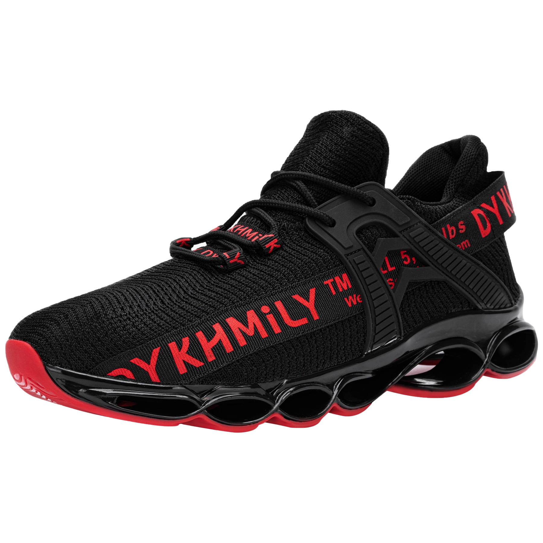 DYKHMILY Steel Toe Shoes for Men Slip Resistant Work Shoes