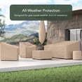 thumbnail image 4 of Covermates Adirondack Bench Cover - 262625600D Polyester, Rip-Resistant, 4 of 8