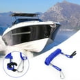 thumbnail image 1 of Jet Ski Outboard Stop Kill Key Floating Safety Lanyard Rope Blue For Honda, 1 of 12