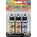 thumbnail image 3 of Tim Holtz Alcohol Ink .5oz 3/Pkg-Wildflowers-Lemonade/Peach Bellini/Peri, 3 of 3