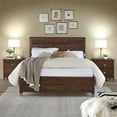 thumbnail image 4 of Camaflexi Baja Solid Wood Full Platform Bed in Walnut, 4 of 6