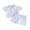 White, variant on BemeyourBBs Toddler Baby Boy Summer Clothes Infant Baby Boy 2 Pieces Outfit Cotton Short Sleeve Solid Color Lapel Collared Shirt Tops and Shorts Set