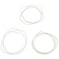 thumbnail image 3 of 50 Cm 925 Alambre De Plata Esterlina DIY Artesanía Alambre Para Joyería Que Hace Rebordear - Plata, 0.4mm Sunnimix Alambre de plata esterlina, 3 of 7
