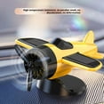 thumbnail image 5 of QHUDLV Solar Airplane Dashboard Ornament,White Car Decoration Model with Spin Motion,Military Gift Interior Accessory, 5 of 9
