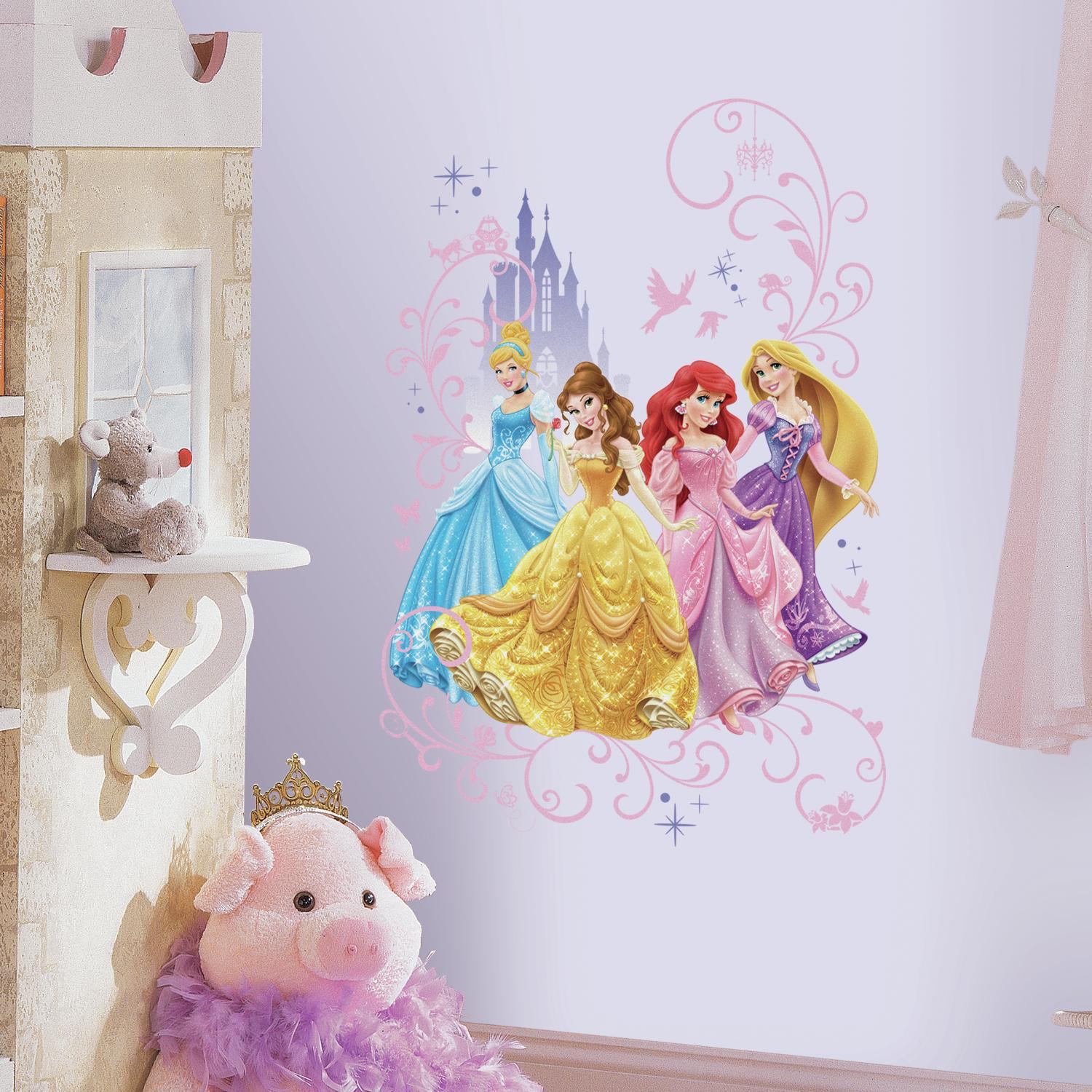 RoomMates Disney Princess Castle Wall Stickers