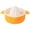 Orange, variant on Eqslft Citrus Orange Juicer, Lemon Manual Hand Squeezer Lime Press Anti- Lid Rotation Reamer with Strainer and Container
