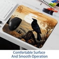 thumbnail image 6 of Crow Printed Square Desk Mat Gaming Mouse Pad with Non-Slip Rubber Bottom - 8.3x9.8 Inch Office and Gaming Mouse Pad, 6 of 6