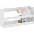 thumbnail image 1 of Furinno Hermite Multipurpose Wall Mounting Storage Shelf, White, 1 of 6