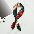 thumbnail image 4 of Ludlz Women Silk Feeling Scarf Square Satin Head Scarf Fashion Neck Scarfs,20x20in, 4 of 6