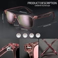 thumbnail image 4 of Lentes de Sol Joopin Cuadrados Grandes Polarizados UV400 para Mujeres y Hombres, 4 of 6