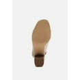 thumbnail image 3 of Roisin Stacked Block Heel Faux Suede Sandals, 3 of 5