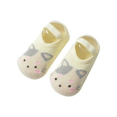 

Qufokar Toddler House Socks Baby Toddler Anti Slip Socks Cute Floor Socks (0 To 5 Years) Girl 9 Month Socks