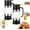 2pcs black, variant on Dispensador De Leche Condensada, 2026 Upgraded Glass Honey Dispenser No Drip With Base And Handle For Coffee And Tea Breakfast & Baking Daily Use, Activities, Or Demonstrations (yellow)