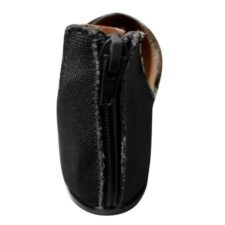 

XDDST Flip Flops Beach Sandals for Women Women Summer Independence Day Zipper Shoes Beach Open Toe Breathable Sandals Black