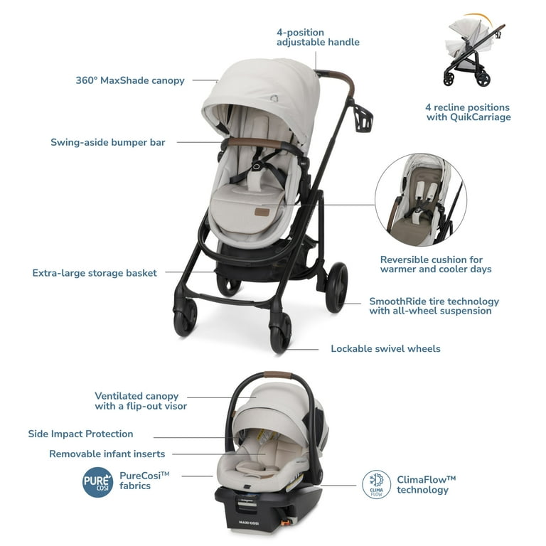 maxi cosi pria 85 newborn insert Maxi-Cosi All-in-One Convertible Car Seat Sea Storm MODEL/COLOR:SPACE MTWHRDF Loungefly Disney Parks Chibi Shape_1~True Twin positioning booster (40–100 lbs.)
