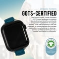thumbnail image 2 of Pulseras Braxley de algodón orgánico para Apple Watch de 38 mm, 40 mm, 41 mm, 2 of 7