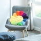 thumbnail image 3 of Colorful Sun Flower Plush Toy Sunflower Stuffed Doll Cat Pet Cushion Mat Pillow Home Bedroom Shop Restaurant Decor, 3 of 4