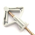 thumbnail image 5 of 50 Pcs Drywall Ribbed Anchors Assortment Kit for Butterfly Expansion Anchors Bol, 5 of 10