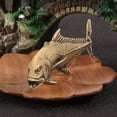 thumbnail image 4 of PatungKu Fish Statues Figurines Home Decors Sculptures Table Centerpieces Gift Statue Fish Figurines Fish Decorative Objects for Offfice Home Decors, 4 of 9
